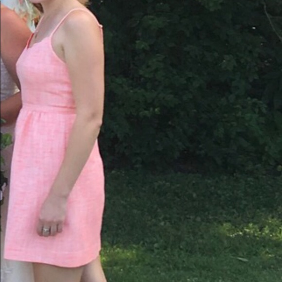 J. Crew Factory shimmer scalloped dress - Picture 5 of 5